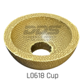 L0618HV reinforced cup, 2.25 inch, for Ditch Witch JT20 JT25 JT30 JT2720 and Vermeer D24 mud pump