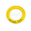 SC65 polyurethane valve seal insert, 3 inch, for Vermeer 36x50 and 40x55 mud pump